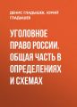 Уголовное право России. Общая часть в определениях и схемах