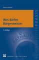 Was durfen Burgermeister