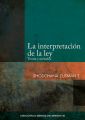 La interpretacion de la ley