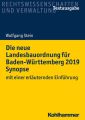 Die neue Landesbauordnung fur Baden-Wurttemberg 2019 Synopse