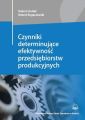 Czynniki determinujace efektywnosc przedsiebiorstw produkcyjnych