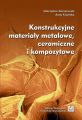 Konstrukcyjne materialy metalowe, ceramiczne i kompozytowe