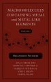 Macromolecules Containing Metal and Metal-Like Elements, Volume 2