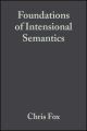 Foundations of Intensional Semantics