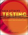 Hack Attacks Testing. How to Conduct Your Own Security Audit