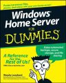 Windows Home Server For Dummies