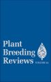 Plant Breeding Reviews, Volume 34