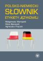 Polsko-niemiecki slownik etykiety jezykowej