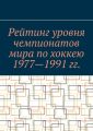 Рейтинг уровня чемпионатов мира по хоккею 1977—1991 гг.